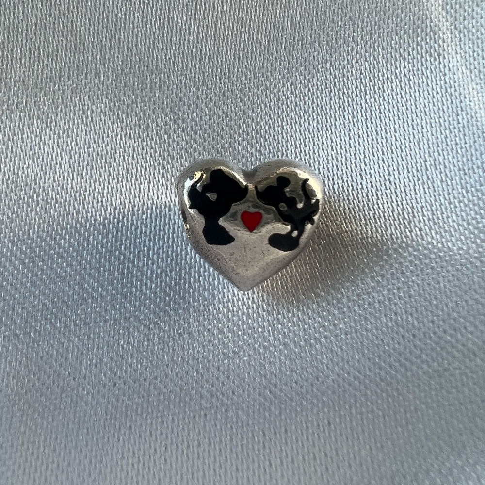 RETIRED Pandora Disney Mickey and Minnie Believe in Magic Charm